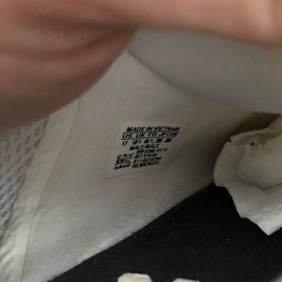 RARE 2016 Adidas NMD R1 White Monochrome Size 11 - Picture 3 of 16